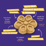 Fruitables Biggies Baked Dog Treats Peanut Butter & Banana (16 oz)