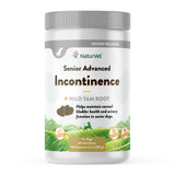 NaturVet Senior Advanced Incontinence Soft Chew Supplements for Dogs (60 Count)
