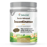 NaturVet Senior Advanced Incontinence Soft Chew Supplements for Dogs (120 Count)