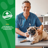 NaturVet No Scoot Anal Gland Support Soft Chew Supplements for Dogs (60 Count)