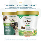 NaturVet No Toot Gas Aid with Fennel Soft Chew Supplements for Dogs (70 Count)