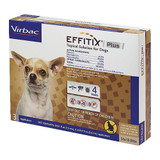Effitix Plus Topical Solution for Toy Dogs - 5-10.9 lbs (3 Doses)