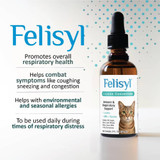 Felisyl PLUS L-Lysine Feline Immunity - Liquid Concentrate, Chicken Flavor (2 fl oz)