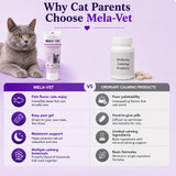 Mela-Vet Calming Paw Gel with Melatonin for Cats (5 oz)
