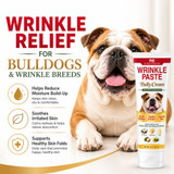 Bully Cream for Dogs (5 oz) - Protects and Cleans Wrinkles, Folds, Tear Stains and Tail Pockets