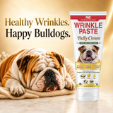Bully Cream for Dogs (5 oz) - Protects and Cleans Wrinkles, Folds, Tear Stains and Tail Pockets