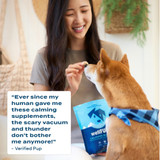 WellFURst Freeze-Dried Calming Support Supplement Made with Wild Alaska Pollock for Dogs, 2.1-oz bag