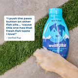 WellFURst Wild Alaska Omega-3 Fish Oil Skin & Coat Health Supplement for Dogs, 18-fl oz bottle