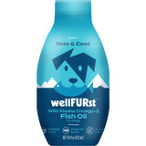 WellFURst Wild Alaska Omega-3 Fish Oil Skin & Coat Health Supplement for Dogs, 18-fl oz bottle