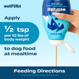 WellFURst Wild Alaska Omega-3 Fish Oil Skin & Coat Health Supplement for Dogs, 8-fl oz bottle