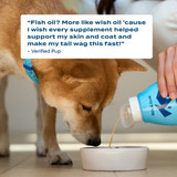 WellFURst Wild Alaska Omega-3 Salmon Oil Skin & Coat Health Supplement for Dogs, 18-fl oz bottle