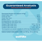 WellFURst Wild Alaska Omega-3 Salmon Oil Skin & Coat Health Supplement for Dogs, 18-fl oz bottle