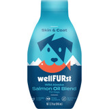 WellFURst Wild Alaska Omega-3 Salmon Oil Skin & Coat Health Supplement for Dogs, 32-fl oz bottle