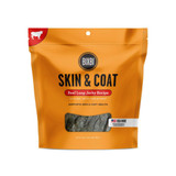 BIXBI DOG SKIN COAT JERKY BEEF LUNG TREAT 12OZ