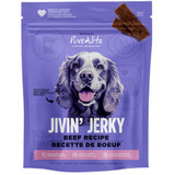 PURE VITA DOG JIVIN JERKY BEEF TREAT 4OZ