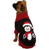 Zack & Zoey Holiday Penguin Sweaters Black - XXS (8)