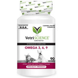 VetriScience Omega 3, 6, 9 (90 Gel Caps)