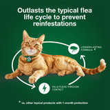 Advantage XD Flea Control for Large Cats, Over 9 lbs, 4-Dose (8 month supply)