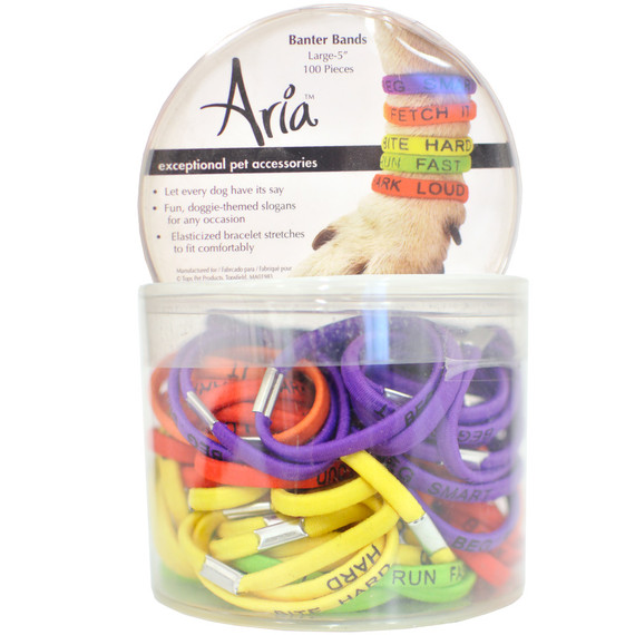 Aria Banter Bands - Large 5 (100 pieces)