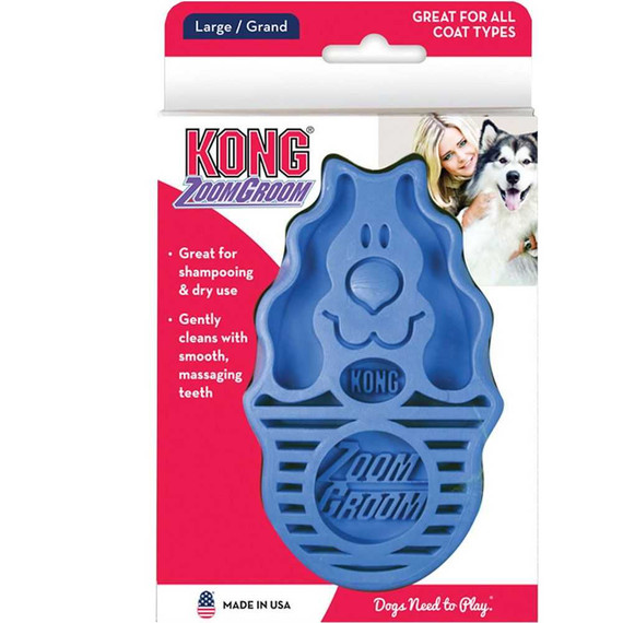 KONG Raspberry Zoomgroom Soft