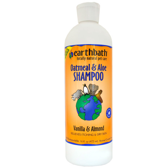Earthbath Oatmeal & Aloe Shampoo Vanilla & Almond (16 fl. oz.)