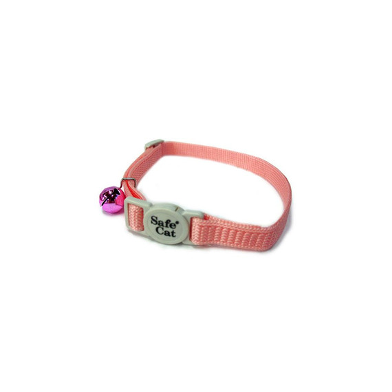 Safety First Break-Away Cat Collars - PINK