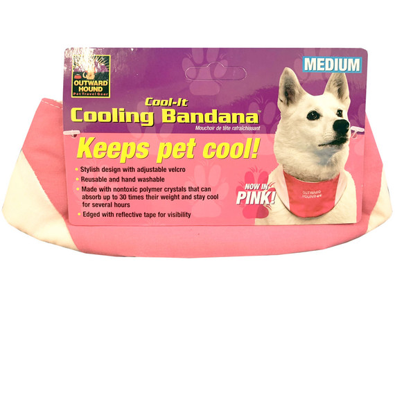 Cool-It Cooling Bandana Pink - Medium