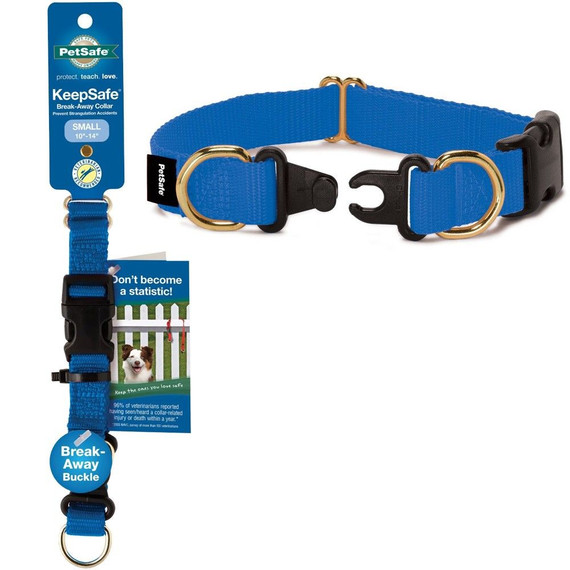 Petsafe KeepSafe Break-Away Collar Medium 3/4 - Royal Blue