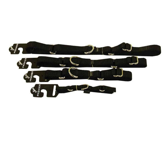 Premier Collar Black 3/4 in - Medium