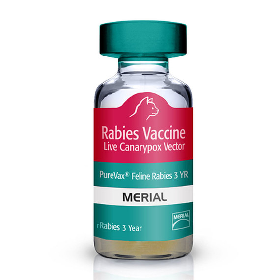 PUREVAX Feline Rabies 3 year, 1 ml dose, 25x1 dose
