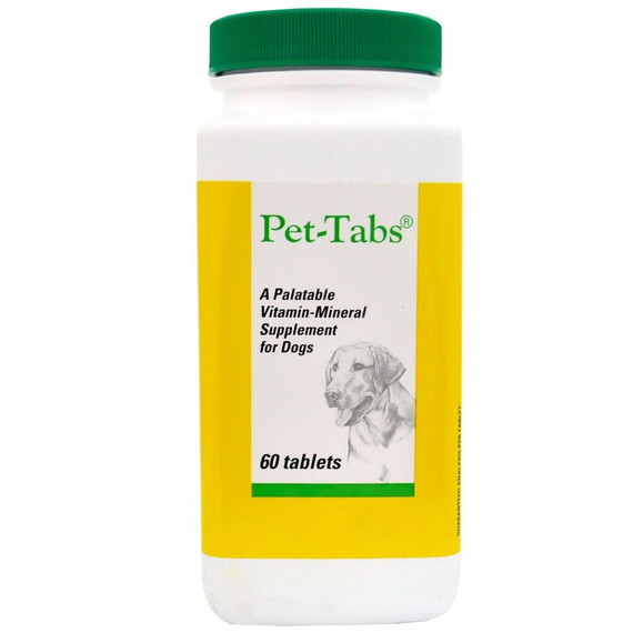 Pet-Tabs Regular for Dogs (60 Tabs)