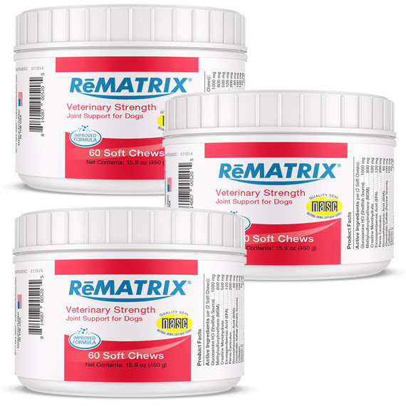 3-PACK ReMATRIX Soft Chews (180 Chews)