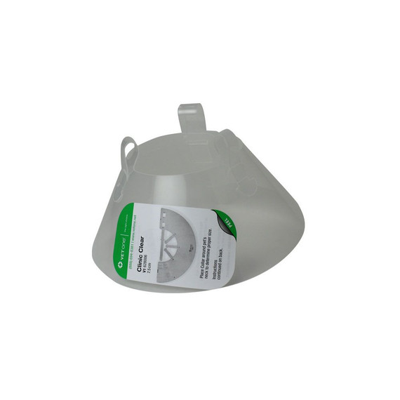 Clinic Clear Elizabethan Collar, 13 - 16 (15cm Depth)