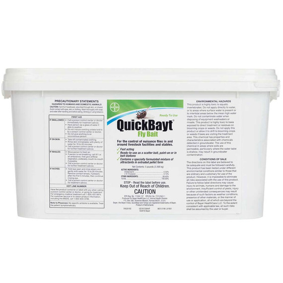 QuickBayt Fly Bait, 5lb