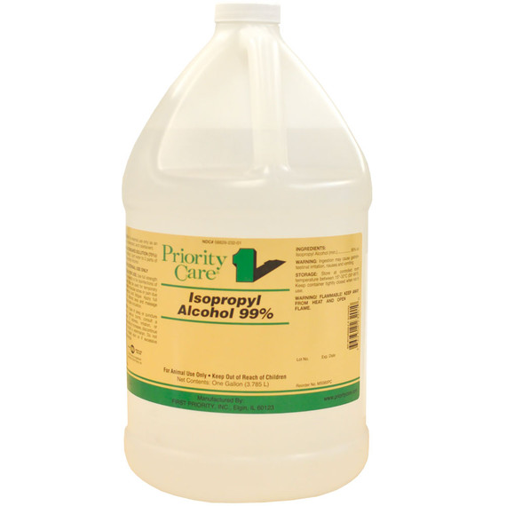 Priority Care 1 Isopropyl Alcohol 99%, 1 Gallon