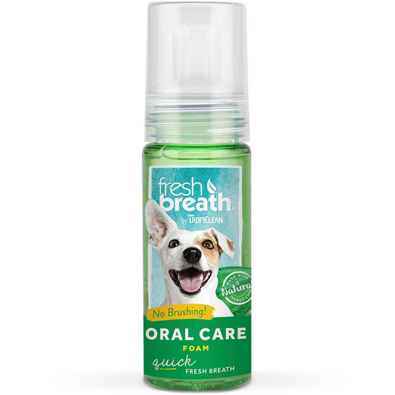 Tropiclean Fresh Breath Instant Fresh Foam (4.5 oz)