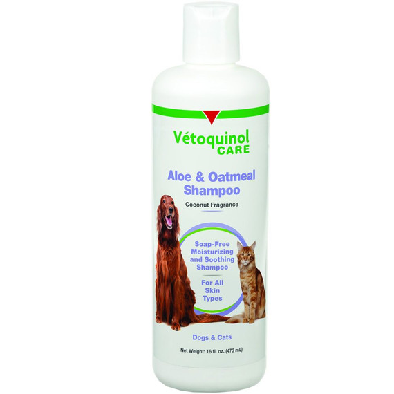 Vetoquinol Aloe & Oatmeal Shampoo (16 oz)