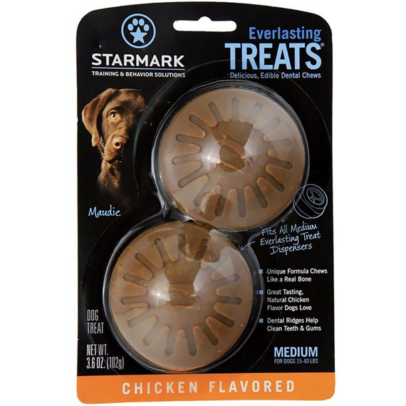 Starmark Everlasting Treats Chicken - Medium Starmark Everlasting Treats Chicken - Medium