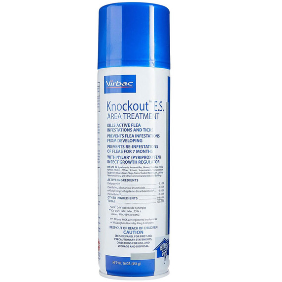 Virbac Knockout E.S. Area Treatment Spray, 16-oz