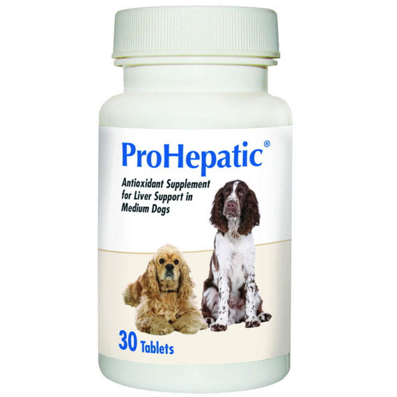 ProHepatic Liver Support Chewable Tablets for Medium & Large Dogs, 30 count