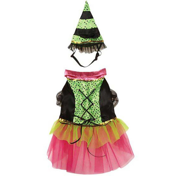 Zack & Zoey Witchy Business Costume Green - MEDIUM