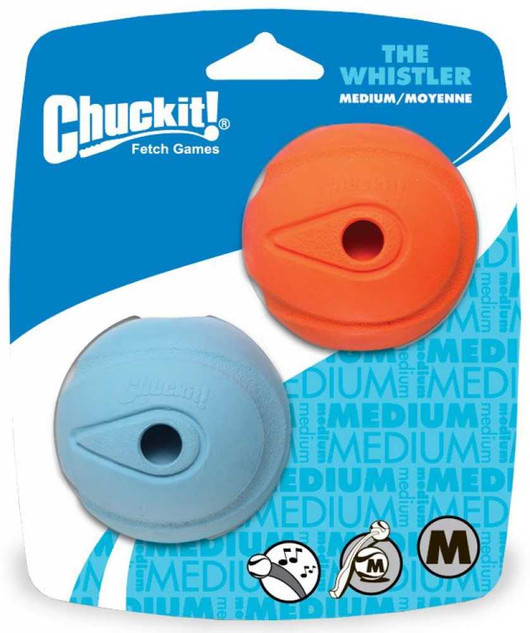 Chuckit! Whistler Ball - Medium (2 Pack)