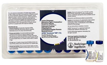 Ultra Duramune DAP + C/4L (25 Doses)