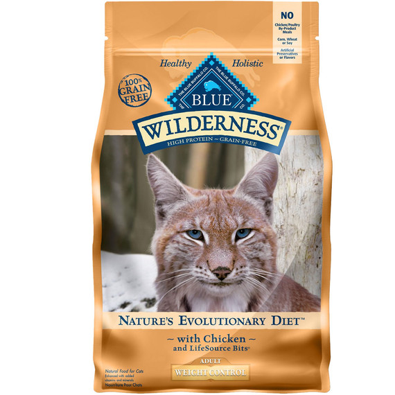 Blue Buffalo Wilderness Grain-Free Weight Control Chicken Recipe (5 lb)