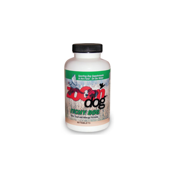 Zoom Dog Itchy Dog Skin, Coat & Allergy Formula (60 Tabs)
