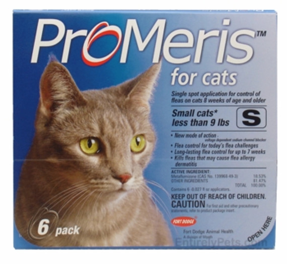 6 Pack ProMeris for Cats under 9 lbs