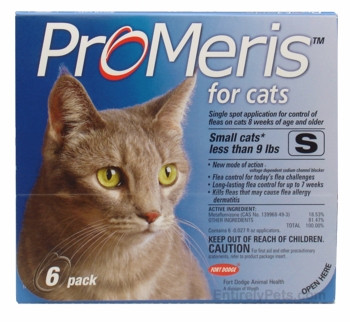 6 Pack ProMeris for Cats under 9 lbs