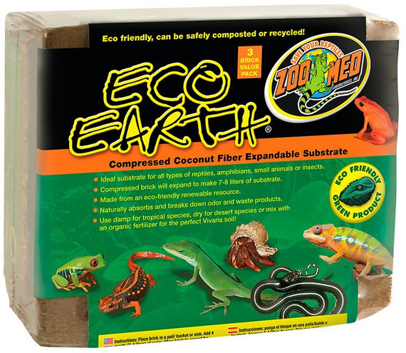 Zoo Med Eco Earth (3 Pack)