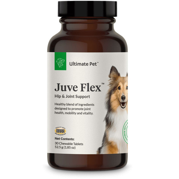 Ultimate Pet Nutrition Canine Hip & Joint Support Juve Flex Supplement for Dogs, Count of 30