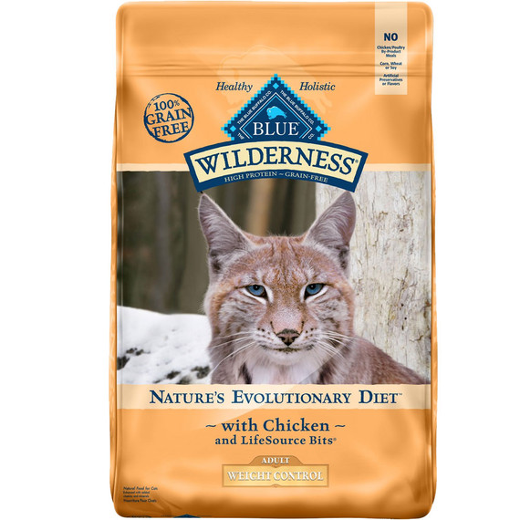 Blue Buffalo Wilderness Grain-Free Weight Control Chicken Recipe (11 lb)
